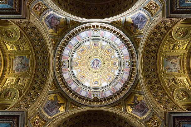 istock St. Stephen's Basilica - Budapest - Interior detail 486773824