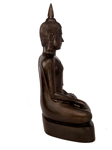 Buddha Thailand, on a white background.