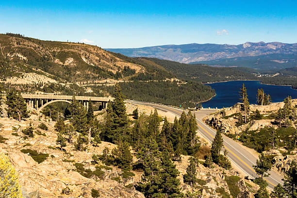 istock Donner Lake and Rainbow Memorial Bridge 486776764