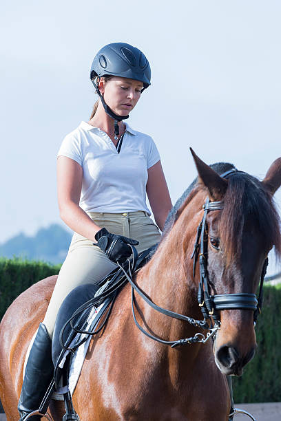 istock girl rider on horseback 486782474