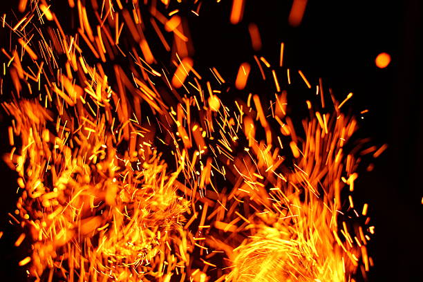 istock long exposure photo of fire camp sparkles 486783252