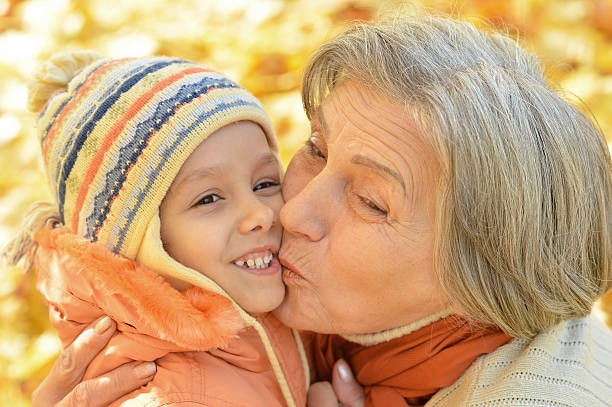 istock Grandmother with her granddaughter 486783374