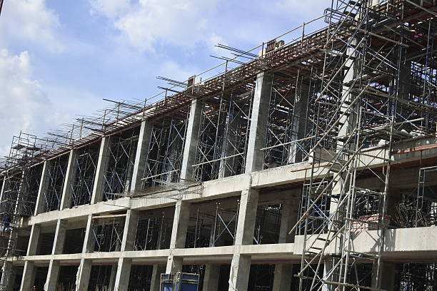 istock Construction of new buildings 486789532