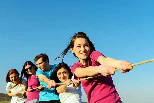 istock tug of war team 486791225