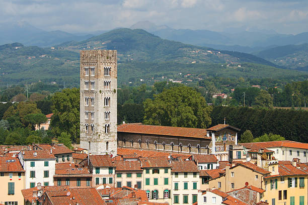 istock Campanile of San Frediano in Lucca 486791227