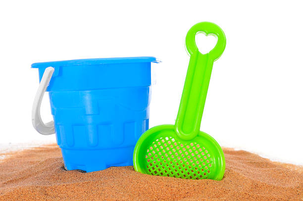 istock beach toys on the sand 486791415