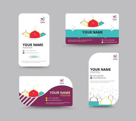 Lead Card Design Business Card Template Business Card Layout Design Vector Illu Stock ...