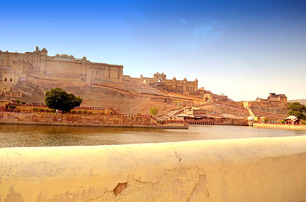 istock Amer Place or Amber fort 486793177