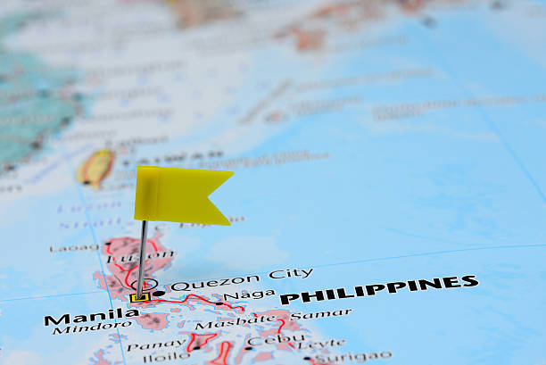 istock Manila pinned on a map of Asia 486797992