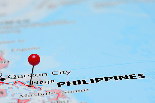 istock Naga pinned on a map of Asia 486798128