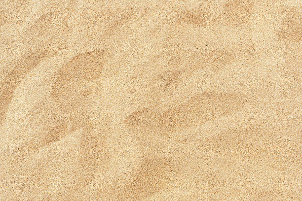なビーチの砂では、夏の太陽 - sandies ストックフォトと画像