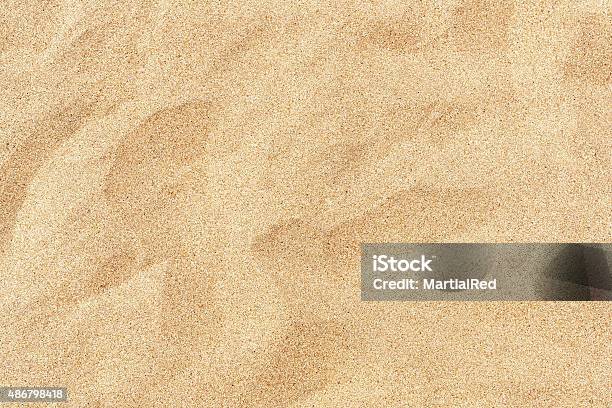 Fine Beach Sand In The Summer Sun Stock Photo - Download Image Now - Sand, Textured, Beach