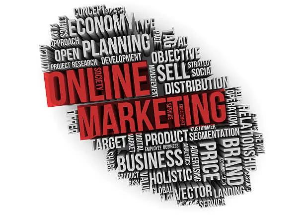 Photo of online marketing