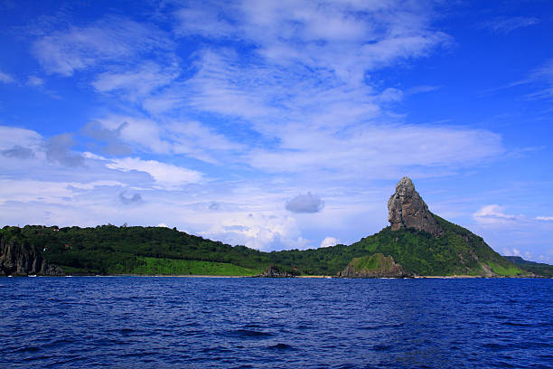 Brazil, Pernambuco State, Fernando de Noronha Island. UNESCO Site. stock photo