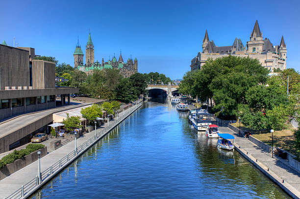 istock The historic Rideau Canal, Ottawa, Canada 486801142