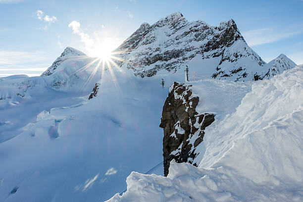 istock Snow mountain at Jungfraujoch, Switzerland 486801618