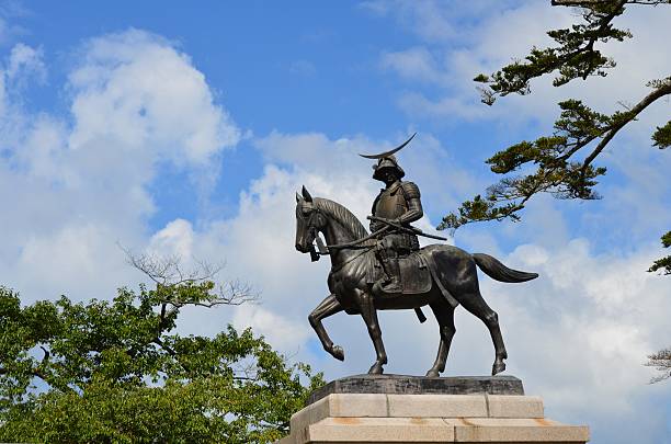 The equestrian statue of date Masamune
