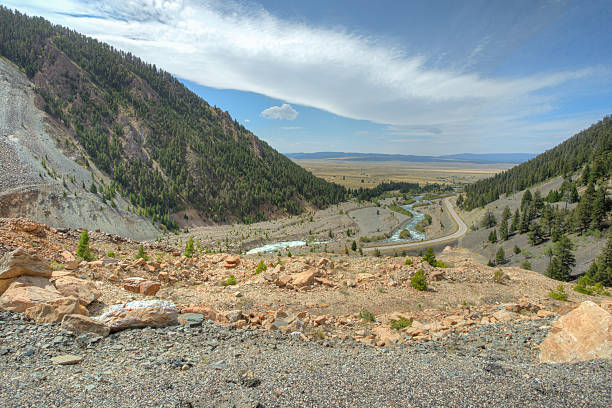 istock Landslide aftermath at Earthquake Lake/Hebgen Lake, Montana 486807742