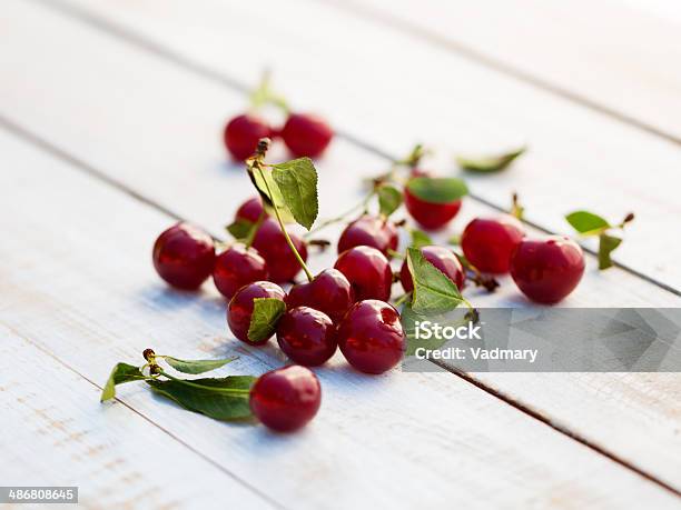 Cherries Stock Photo - Download Image Now - Backgrounds, Berry Fruit, Bright