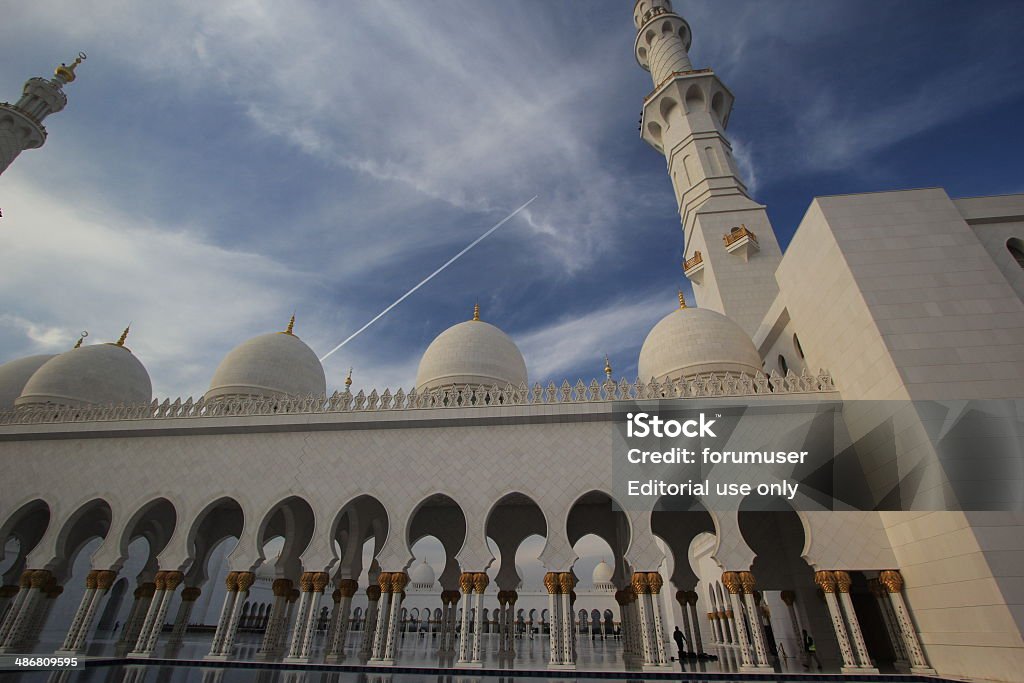 Grande Mesquita - Foto de stock de Abu Dhabi royalty-free