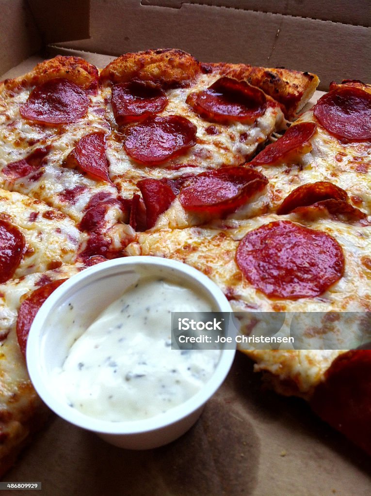 Rancho e Pizza - Foto de stock de Pizza royalty-free