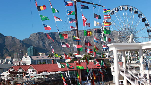 istock mast of flags at the waterfront in cape town 486811019