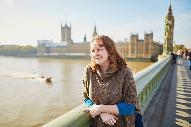 istock Young tourist in London 486811188