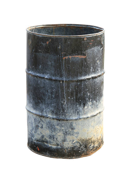 istock Dirty oil barrel 486811971