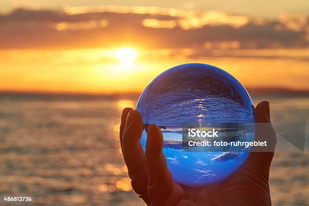 Crystal Ball Stock Photo - Download Image Now - Forecasting, Futuristic, Crystal Ball