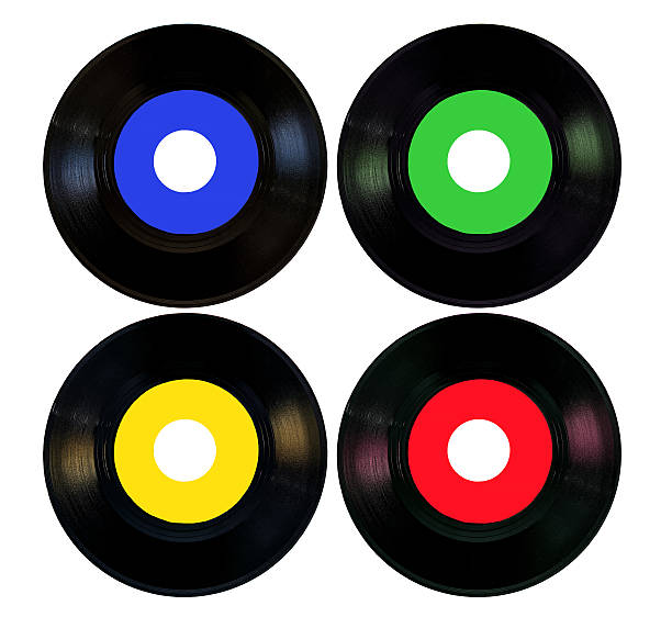 istock four coloured vinyls blue green yellow red 486813279