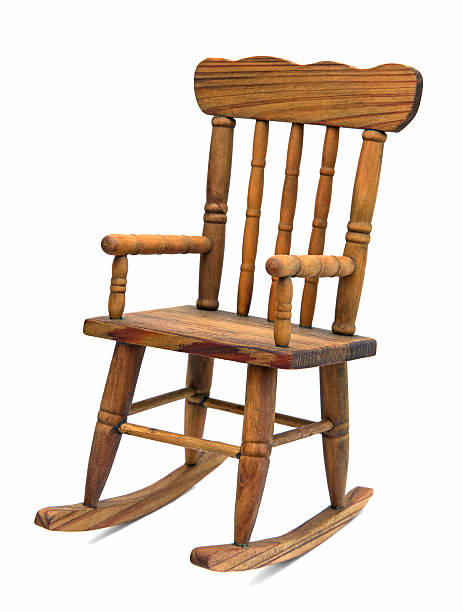 istock Wooden rocking chair 486821074