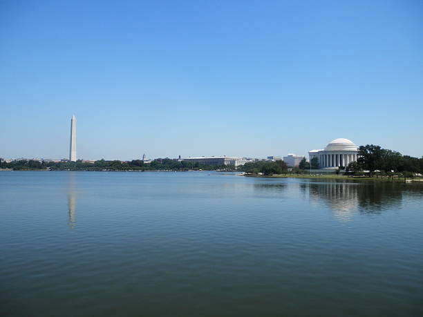 istock Jefferson memorial and Washington Monument 486822820