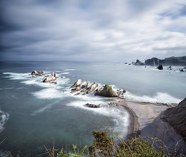 istock Gueirua Beach, Cudillero, Asturias, Spain. 486823046