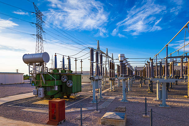 istock Equipment of electric networks 486827836