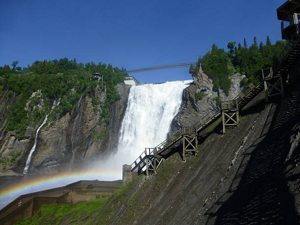 istock Rainbow at La Chute Montmorency 486829460