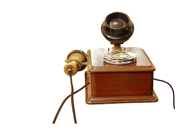 istock Isolated Vintage Telephone 486829986