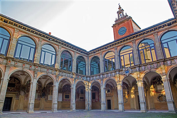 istock Bologna - atrium of Archiginnasio 486831719