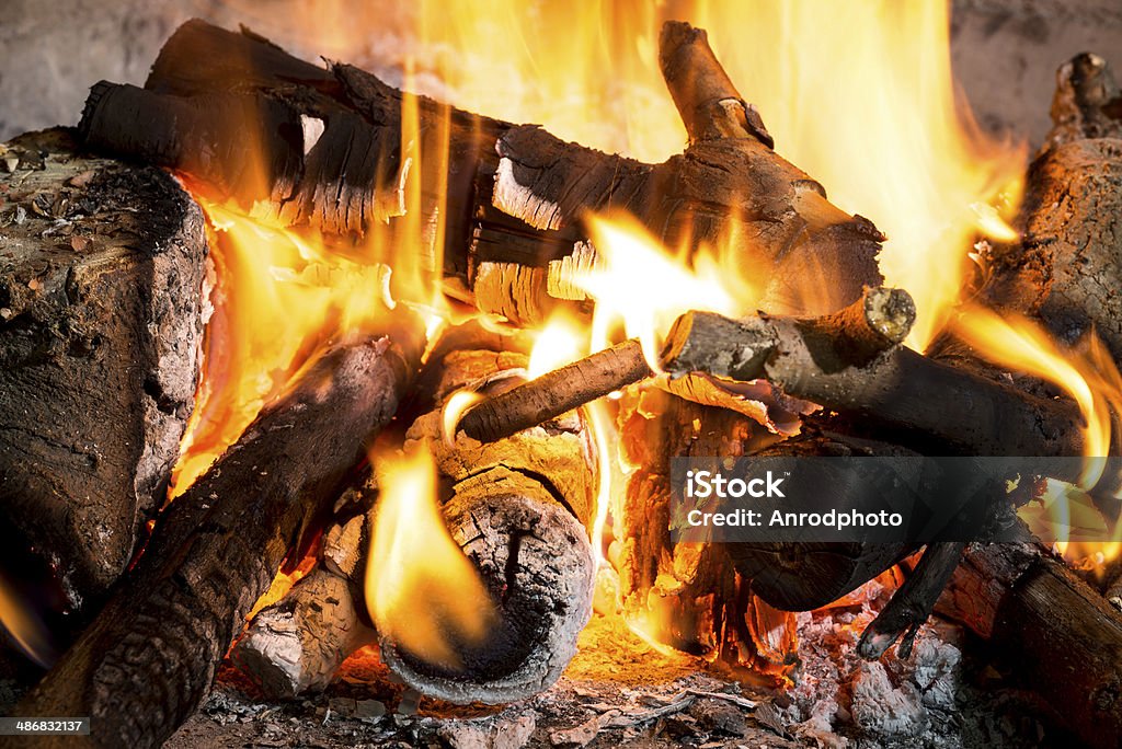 Fire Wood fire Ash Stock Photo