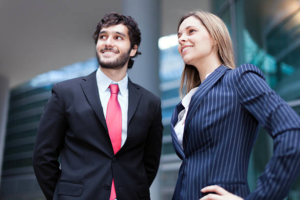 istock Business people looking to the future 486836393