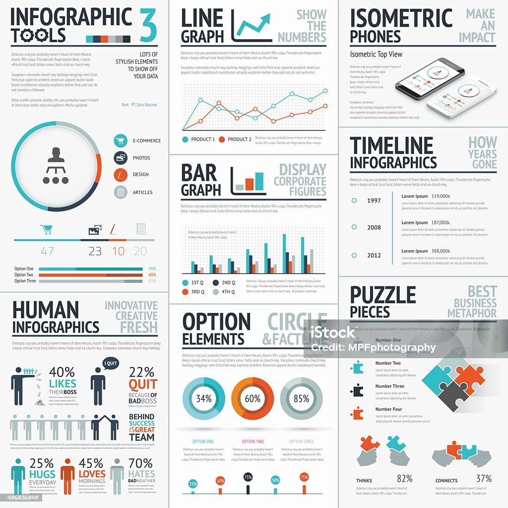 Stunning infographic elements vector set for your projects to impact Stunning infographic elements vector set for your projects to make an impact. Infographic stock vector