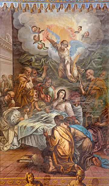 istock Granada - The Dormition of Virgin Mary fresco 486837236