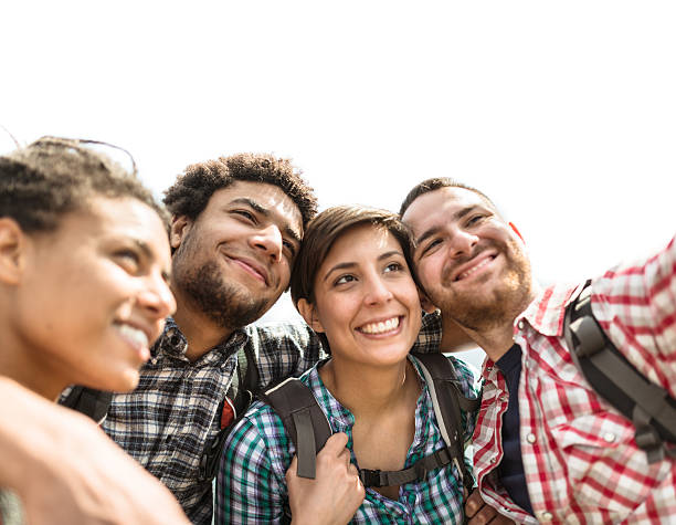 istock group of friends doing a selfie 486837985