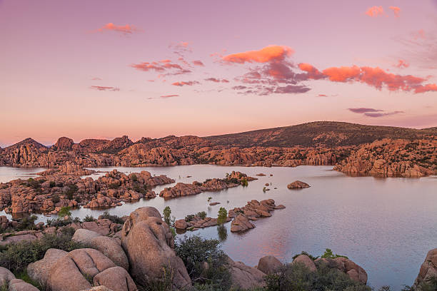 istock Watson lake Prescott Arizona Sunset 486840144