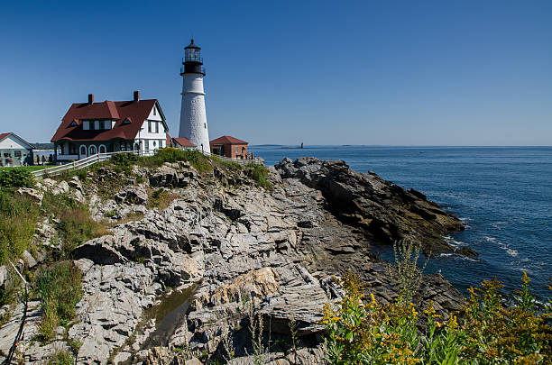 istock Portland Head Light summer day 486844138