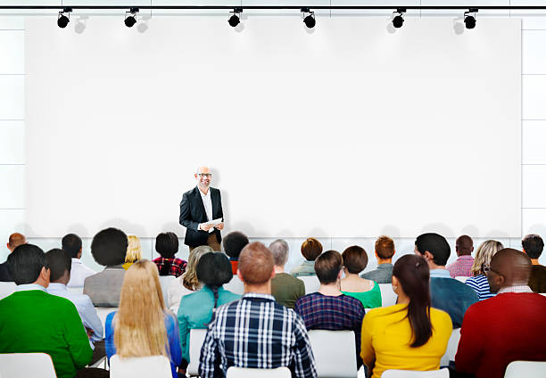 istock Multiethnic People Seminar Copy Space Conference Concept 486851470