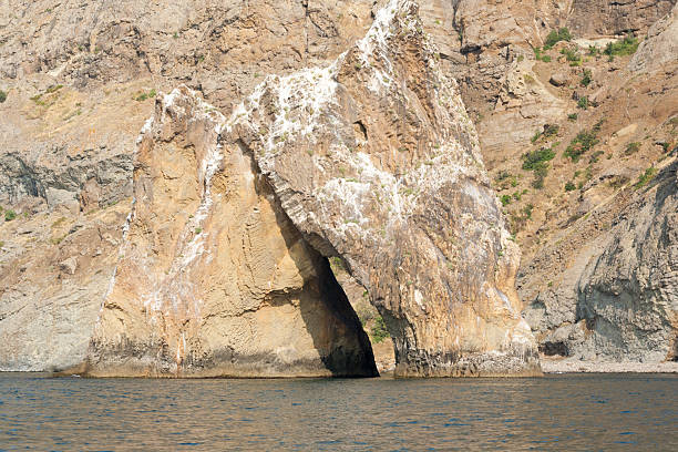 istock Famous Golden Gate rock in Karadag National park 486852838