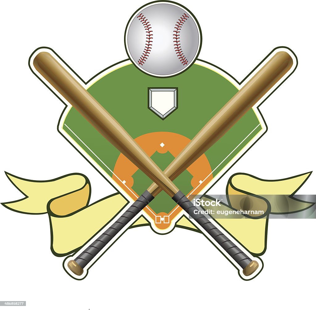 Baseball Elements Stock Illustration - Download Image Now - Activity ...