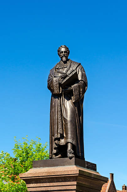 istock Statue of Hugo Grotius a Dutch jurist 486859248