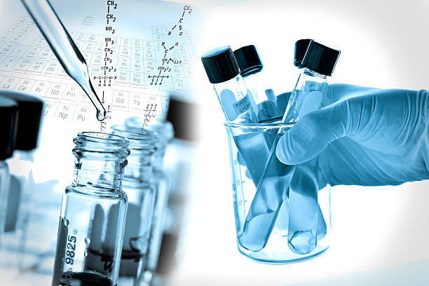 istock test tubes in scientist hand, lab research 486860728