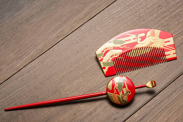 Japanese comb and hairpin.